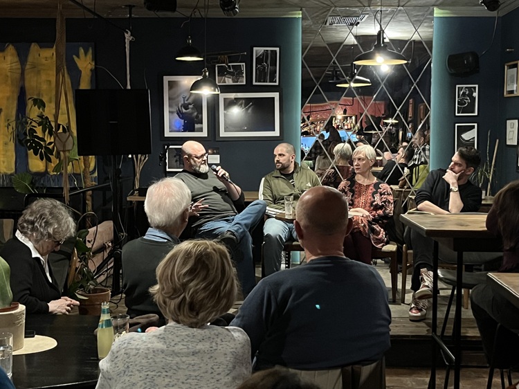 Promocija knjige TAMA NA RUBU GRADA Bojana Marjanovića