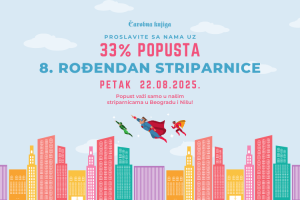ČAROBNA KNJIGA SLAVI OSMI ROĐENDAN STRIPARNICE U BEOGRADU