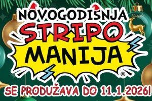 Stripomanija se produžava do 11. 1. 2026!